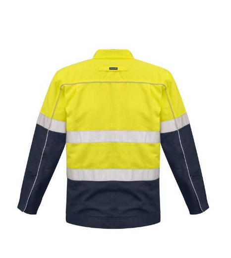 Picture of Syzmik, Mens Hi Vis Cotton Drill Jacket